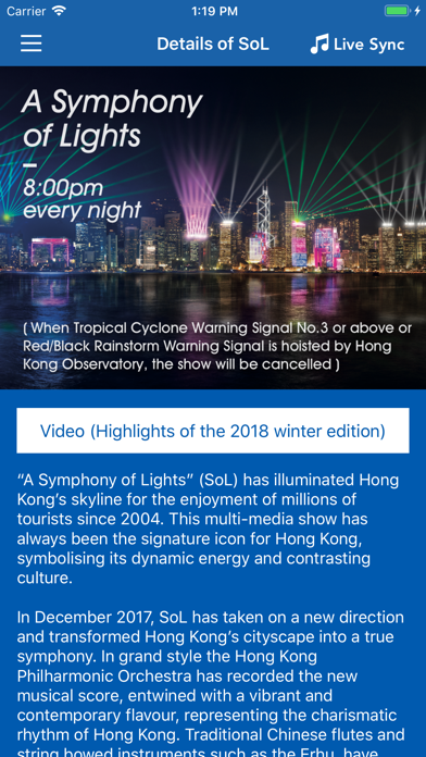 How to cancel & delete “A Symphony of Lights” - 幻彩詠香江 from iphone & ipad 2