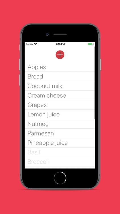 Minima – Tiny Shopping List