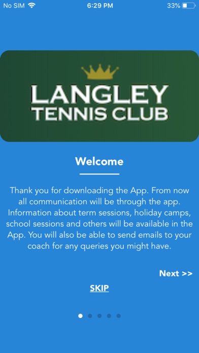 Langley Tennis Club screenshot 2