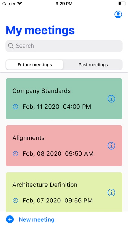 Meeting minutes.