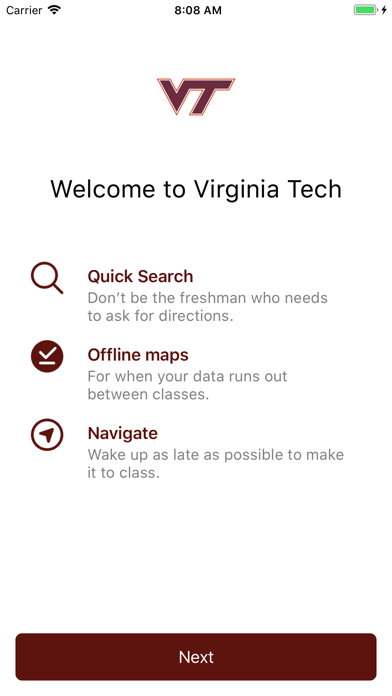 VT Campus Maps screenshot 4