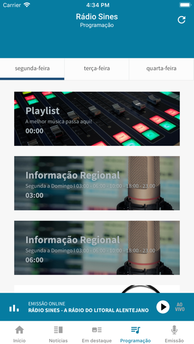 Radio Sines screenshot 3