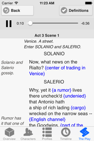 The Merchant of Venice Audio screenshot 2