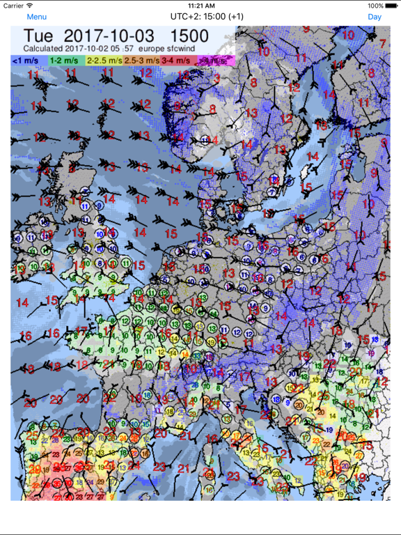 Screenshot #4 pour Soaring Weather Europe