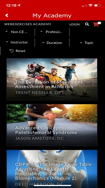 WebExercises Academy