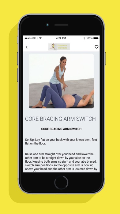 Pregnancy Workouts app screenshot 2