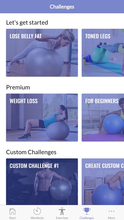 Stability Ball Workout