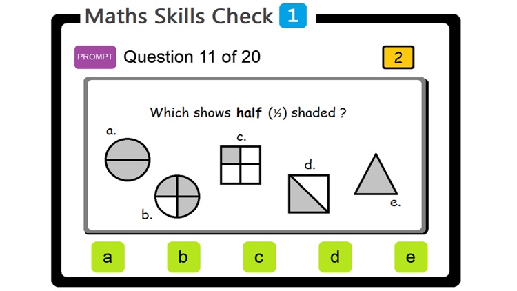 PAM Maths Skills Check 1 screenshot-4