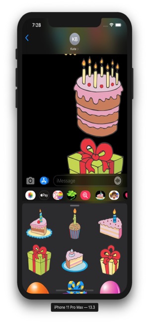 Birthday Stickers & Emojis(圖1)-速報App