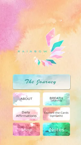 Game screenshot Rainbow Healing Card App mod apk