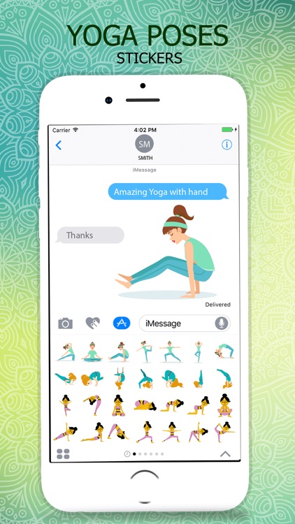 Yoga Poses Stickers Pack screenshot-4
