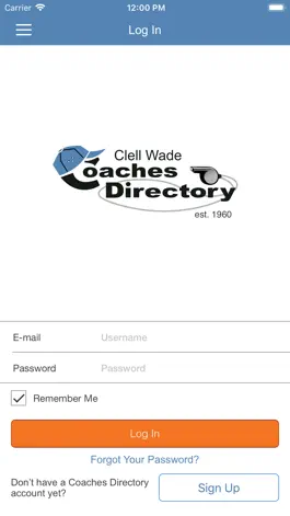 Game screenshot Clell Wade Coaches Directory mod apk