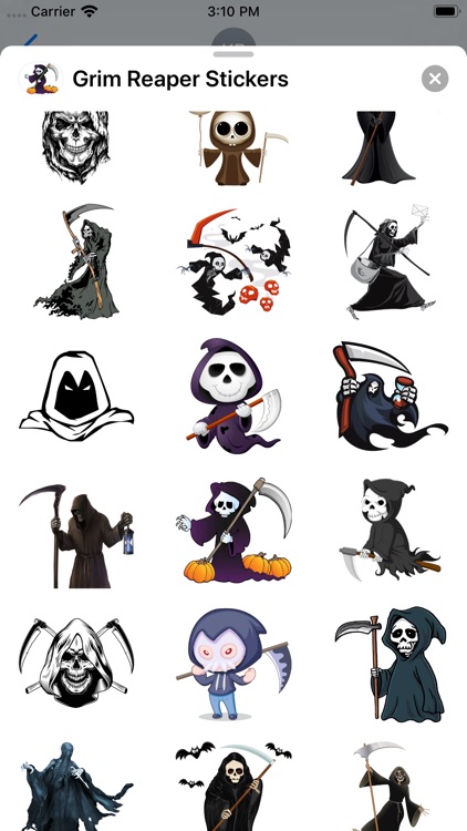 Grim Reaper Stickers screenshot-3