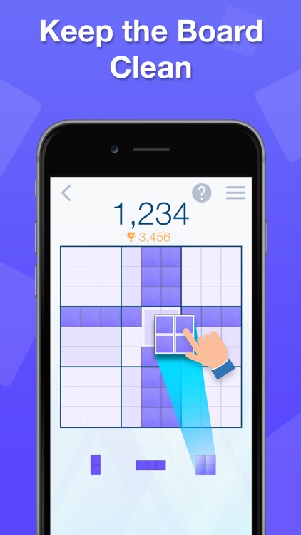 NINES! Purple Block Puzzle