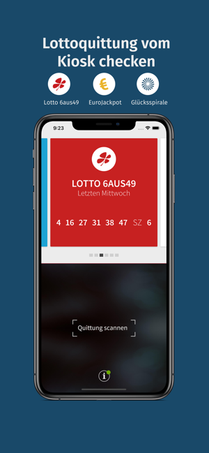 Lotto Scanner für Spielscheine(圖2)-速報App