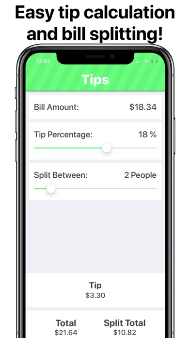 How to cancel & delete Tips - Tip Calculator from iphone & ipad 1
