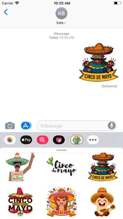 Cinco De Mayo Time Stickers