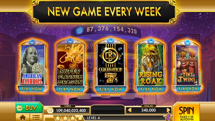 SLOTS - Black Diamond Casino screenshot-4