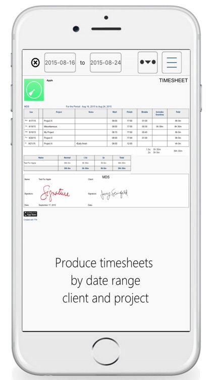 Timesheet Tracking screenshot-4