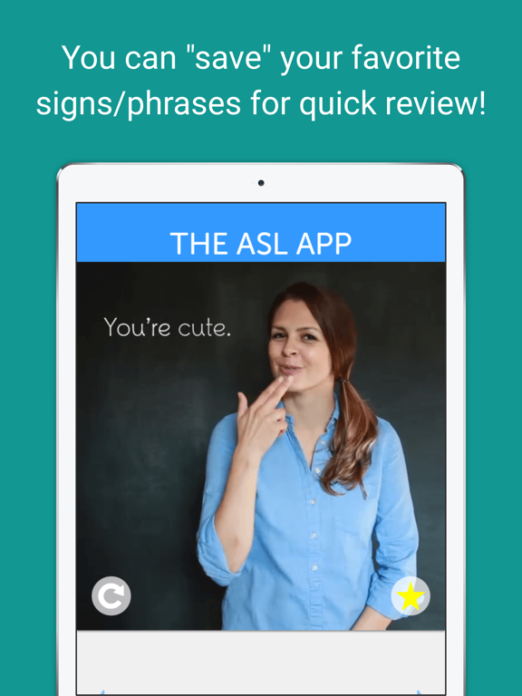 The ASL App screenshot