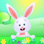 Easter Bunny Egg Hunt Sticker