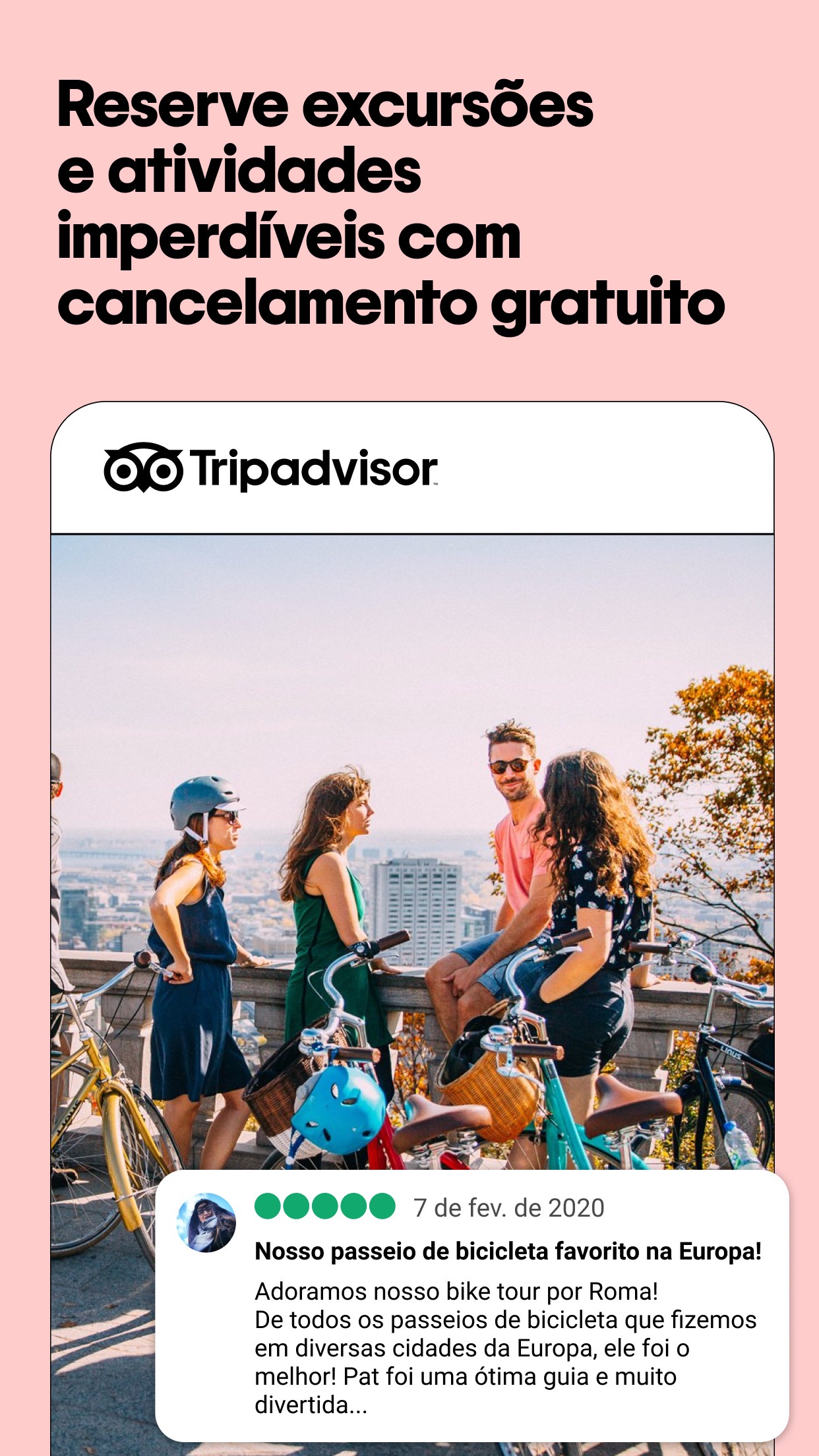 Screenshot do app Tripadvisor Hotéis, Voos
