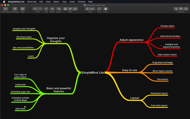 SimpleMind Lite - Mind Mapping(圖2)-速報App