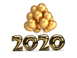 New Year Stickers 2020