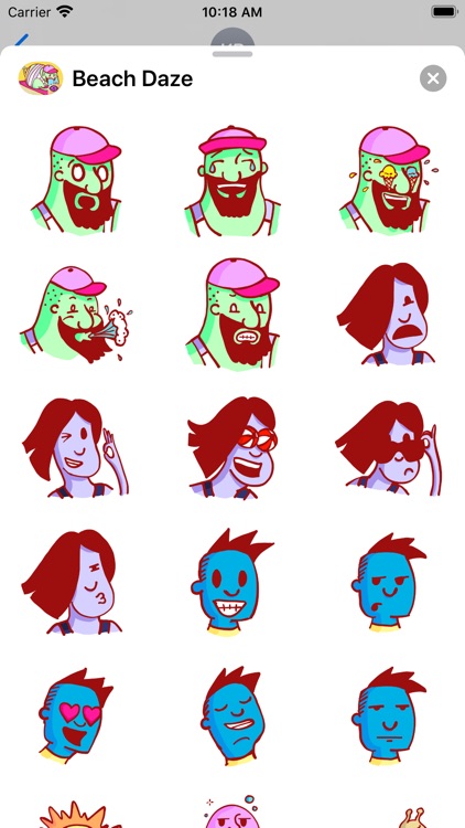 Beach Daze Stickers screenshot-3