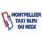 TAXI BLEU DU MIDI : Commandez un taxi gratuitement sur Montpellier et sa région