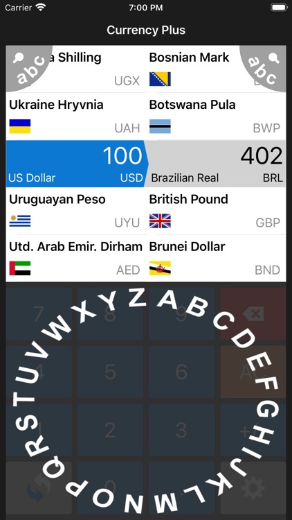 Currency Plus Exchange Rate