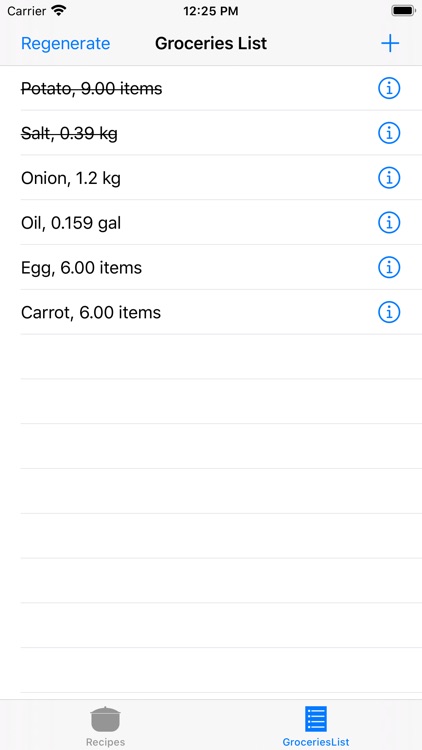 CookBook and Groceries List screenshot-4