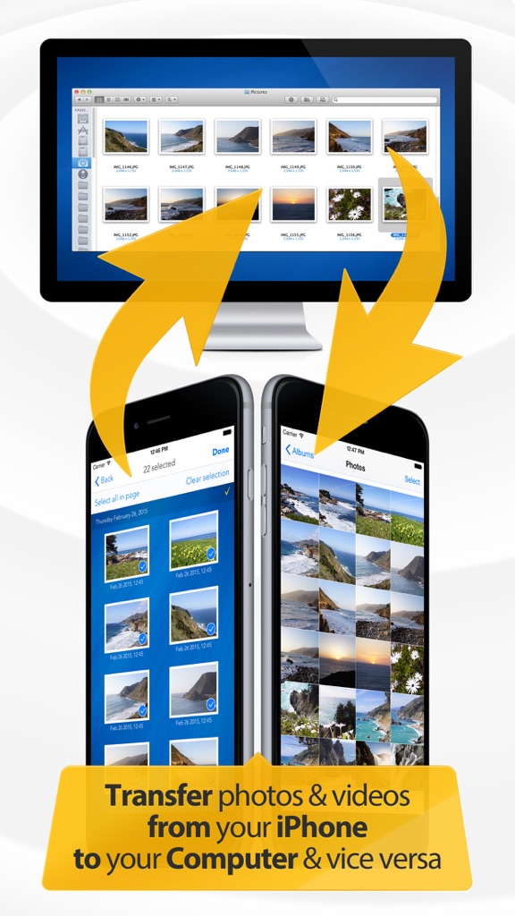 【图】Photo Transfer App PRO(截图2) 【图】Photo Transfer App PRO(截图2)