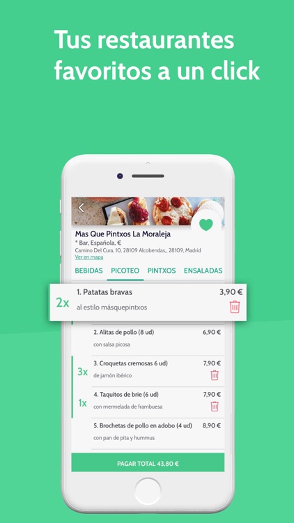 Watson: pedir en restaurantes