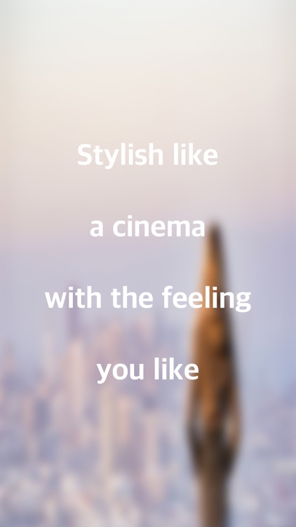 Cinema Filter- movie feeling