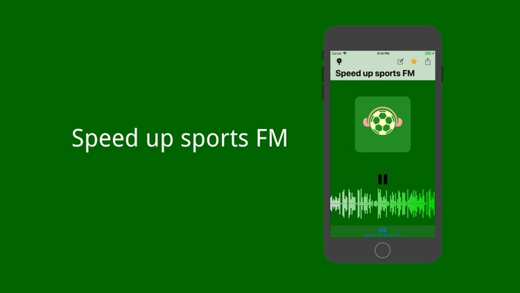 Speed up sports FM