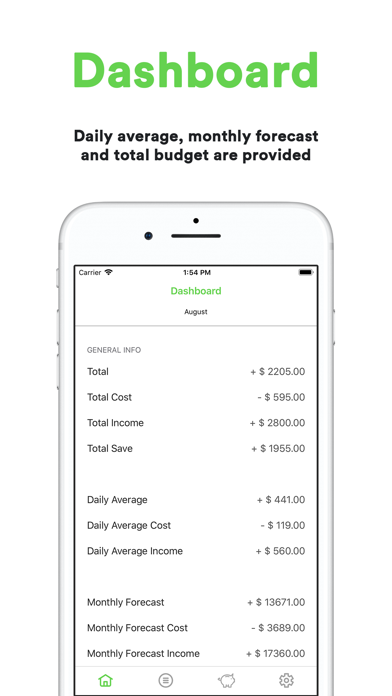 Lent - Simple Money Manager screenshot 2