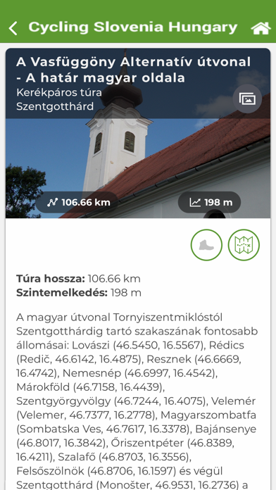 Cycling Slovenia Hungary screenshot 3