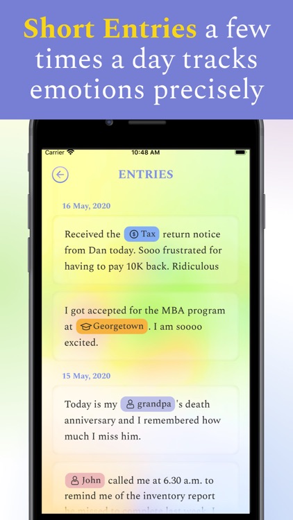 force4change – Tag Journaling screenshot-5