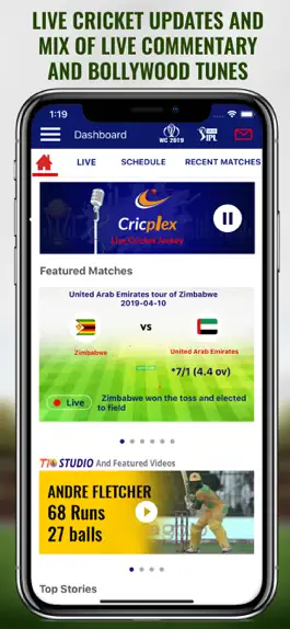 Game screenshot CricPlex - Live Cricket Jockey apk