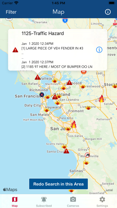 Road Conditions - California Screenshot