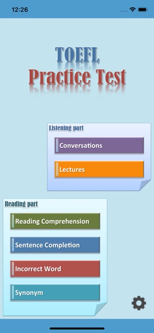 TOEFL Exam Practice