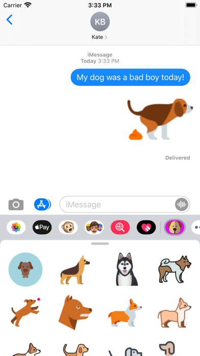 Doggo Stickers screenshot 2