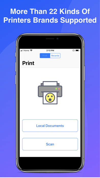 How to cancel & delete iPrint Printer for AirPrint from iphone & ipad 1