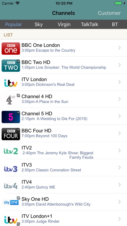 United Kingdom TV Guide