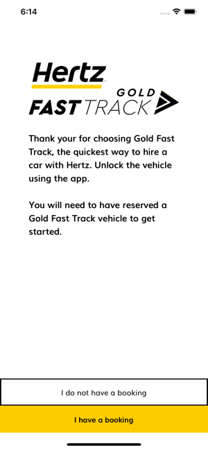 Hertz Gold Fast Track