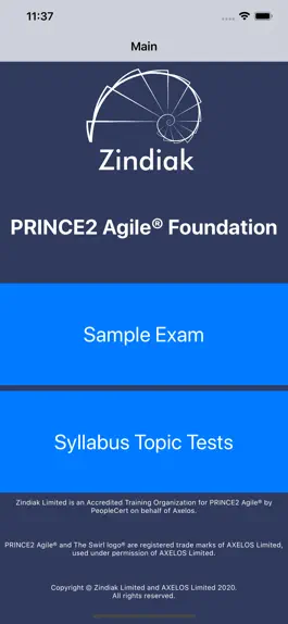 Game screenshot PRINCE2 Agile Exam Prep mod apk