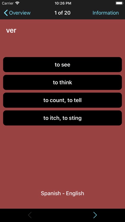 Spanish Verbs & Conjugation screenshot-7