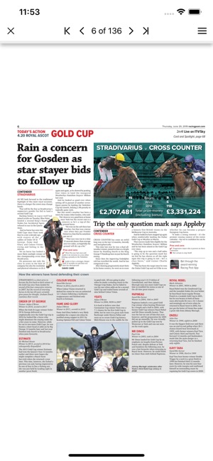 Racing Post Daily Edition(圖6)-速報App