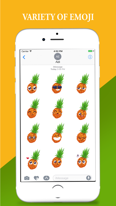 How to cancel & delete Hawaii Pineapple Stickers Pack from iphone & ipad 4